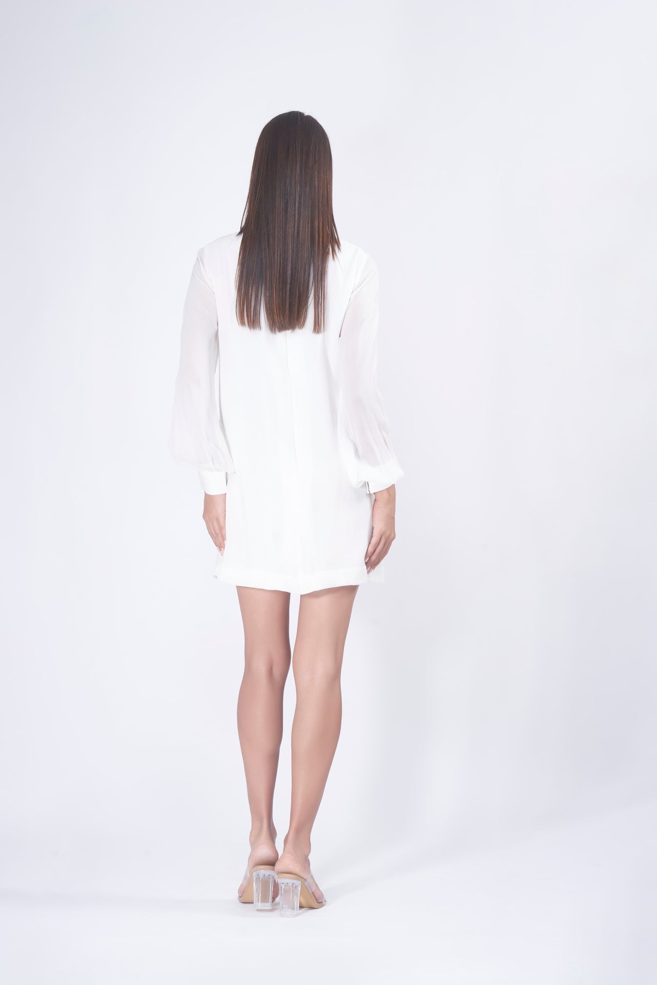 IRA White Shift Dress