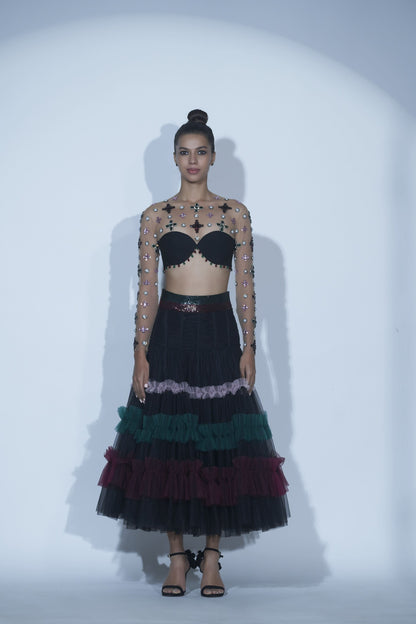 MAIA Skirt & Crop Top Set