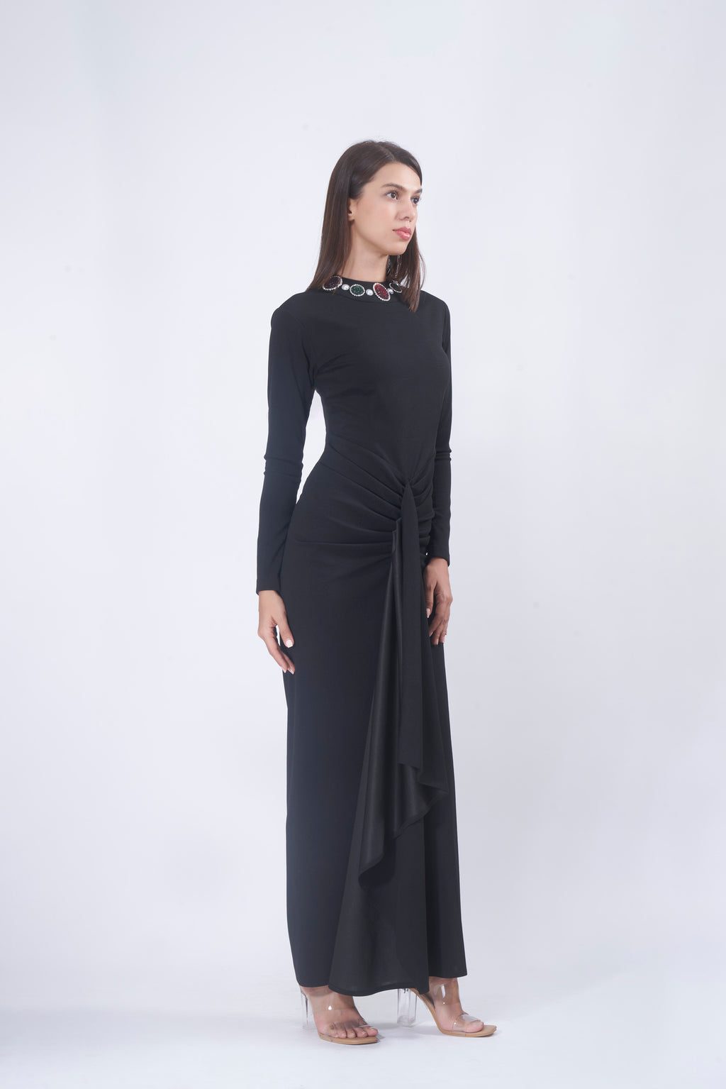 NOIR Draped Dress