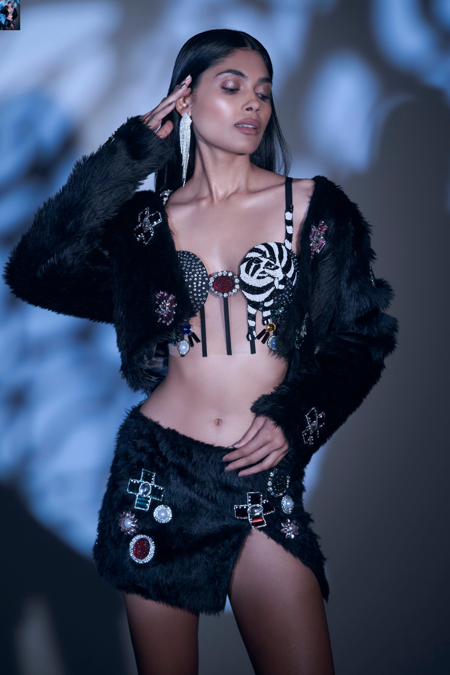 PANTHERA Mini Skirt