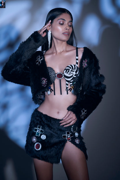 PANTHERA Mini Skirt
